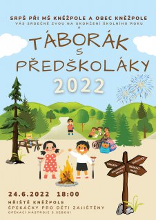 Táborák s předškoláky 24.6.2022