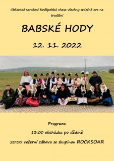 Babské hody 12.11.2022