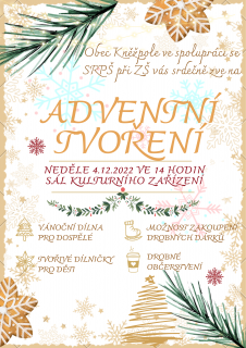 Adventní tvoření 4.12.2022