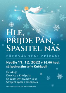 Předvánoční zpívání 11.12.2022