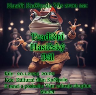 Pozvánka Hasičský bál 20.01.2024